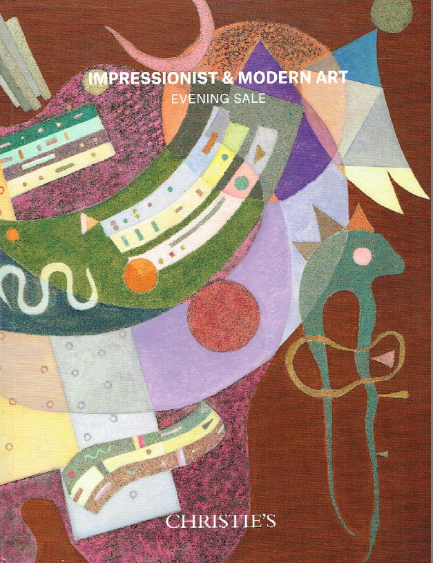 Christies November 2016 Impressionist & Modern Art - Evening Sale