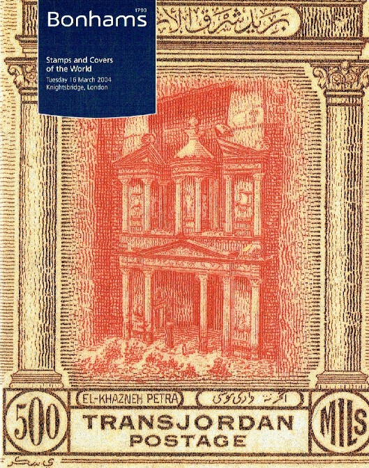 Bonhams March 2004 Stamps and Covers of the World
