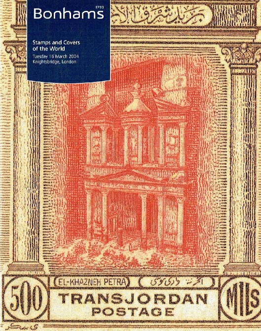 Bonhams March 2004 Stamps and Covers of the World - Click Image to Close