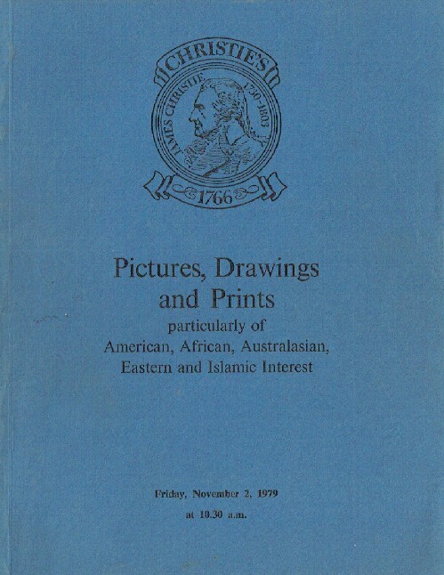 Christies November 1979 Pictures & Prints American, African (Digital only)