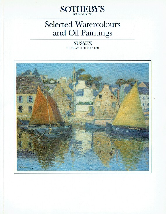 Sothebys May 1991 Selected Watercolours & Oil Paintings