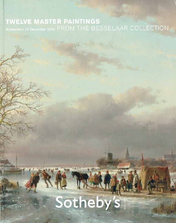 Sothebys December 2010 Twelve Master Paintings from the Besselaar Collection