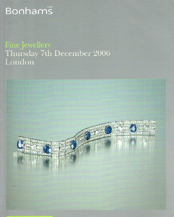 Bonhams December 2006 Fine Jewellery