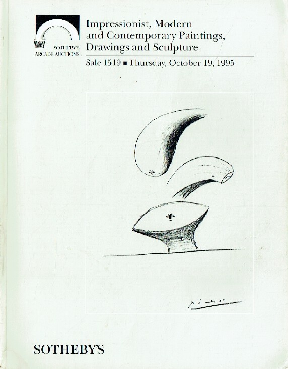 Sothebys October 1995 Impressionist, Modern and Contemporary Paintings