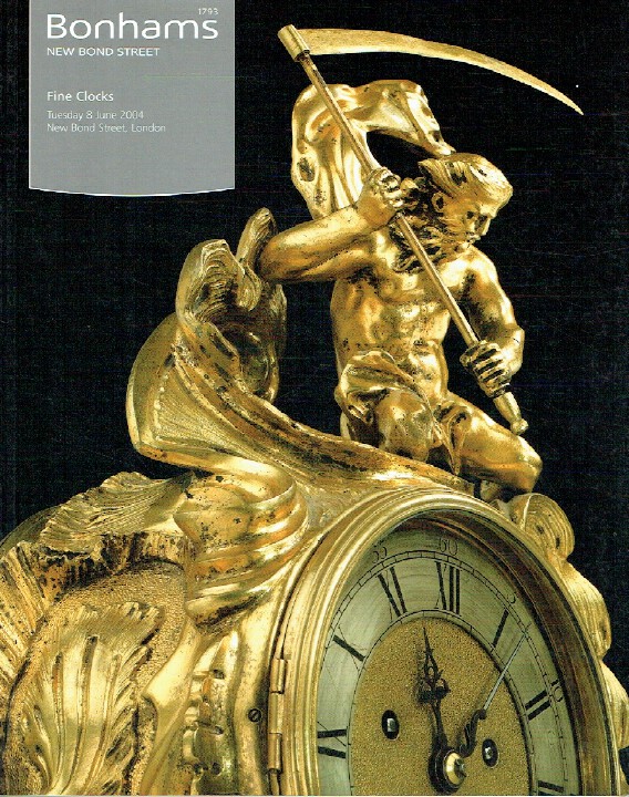 Bonhams June 2004 Fine Clocks