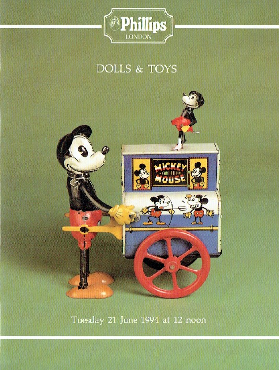 Phillips June 1994 Dolls & Toys