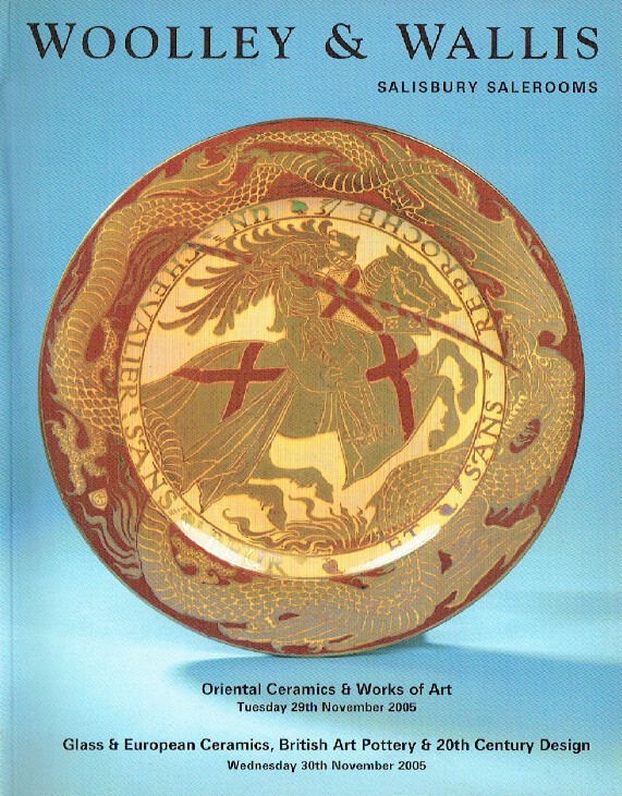 Woolley & Wallis November 2005 Oriental & European Ceramics & 20th C Design