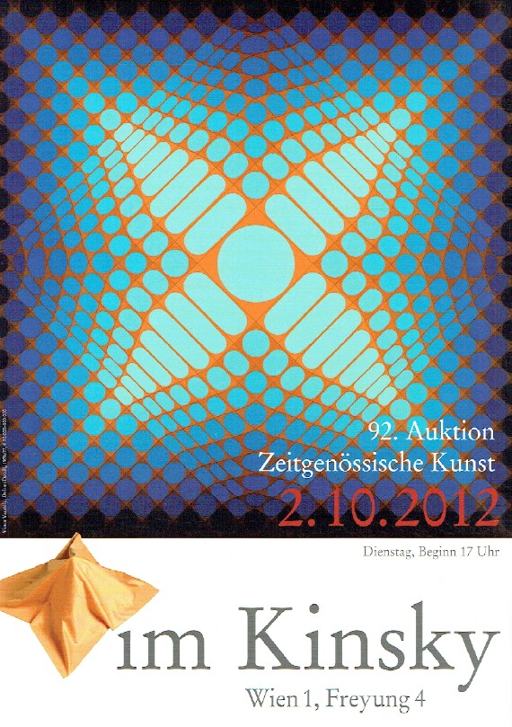 Kinsky October 2012 Contemporary Art (Digital only)