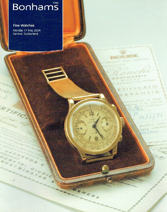 Bonhams May 2004 Fine Watches