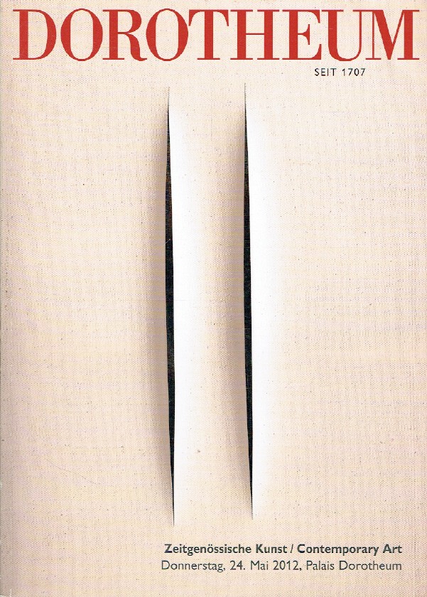 Dorotheum May 2012 Contemporary Art