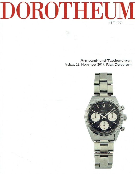 Dorotheum November 2014 Wristwatches & Pocket Watches