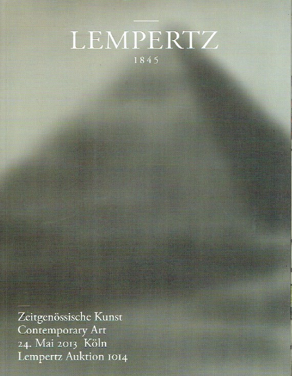 Lempertz May 2013 Contemporary Art