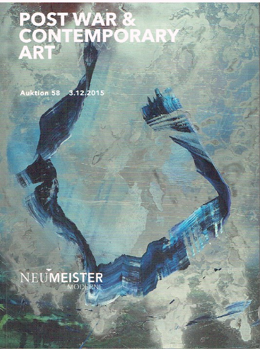 Neumeister December 2015 Post-War & Contemporary Art