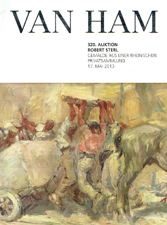 Van Ham May 2013 Robert Sterl - Painting from a Rhineland Private (Digital only)
