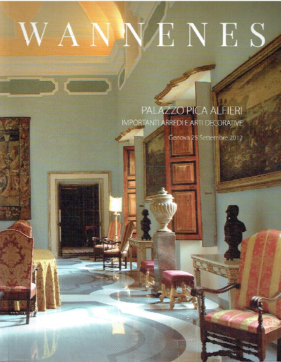 Wannenes September 2012 Important Furniture and Decorative Arts