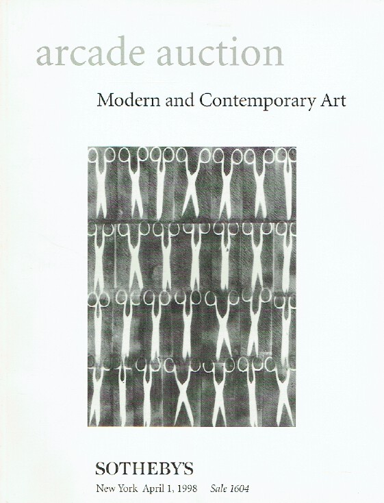Sothebys April 1998 Modern & Contemporary Art