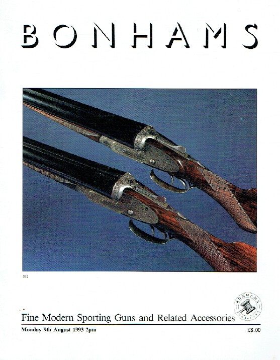 Bonhams August 1993 Fine Modern Sporting Guns and Related Accessories