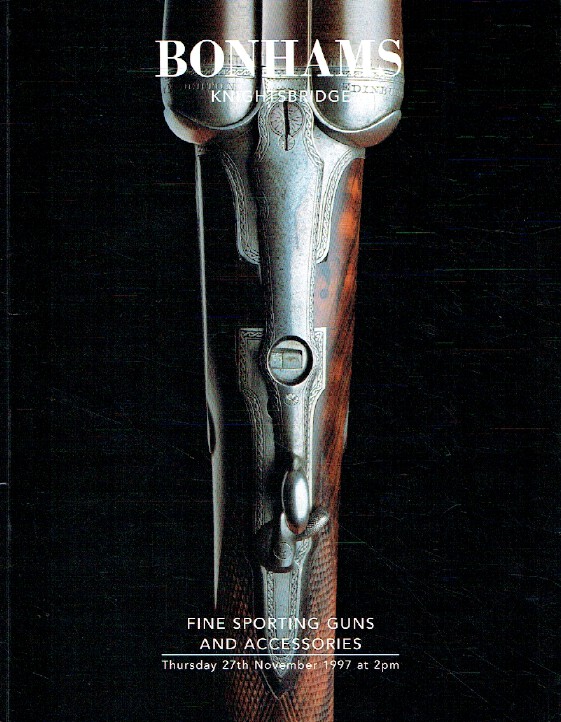 Bonhams November 1997 Fine Sporting Guns and Accessories