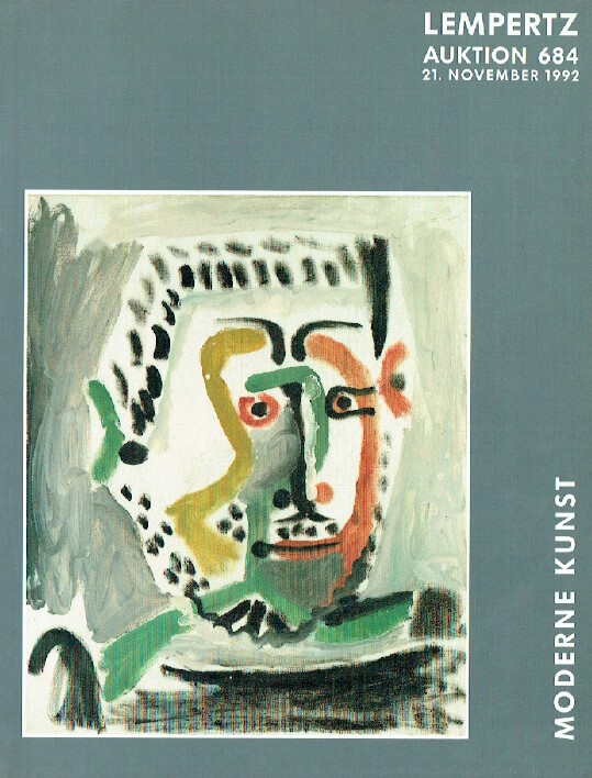 Lempertz November 1992 Modern Art (Digital only)