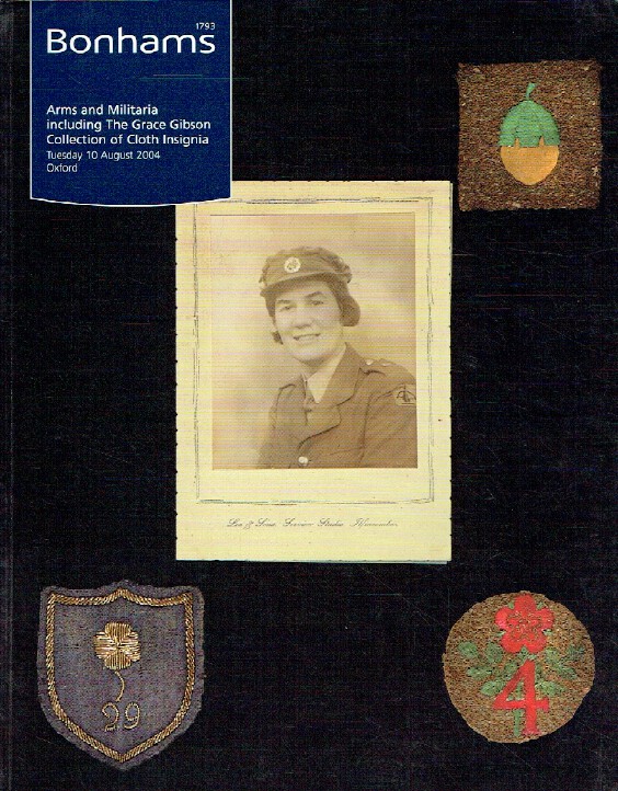 Bonhams August 2004 Arms and Militaria - Gibson Collection Insignia