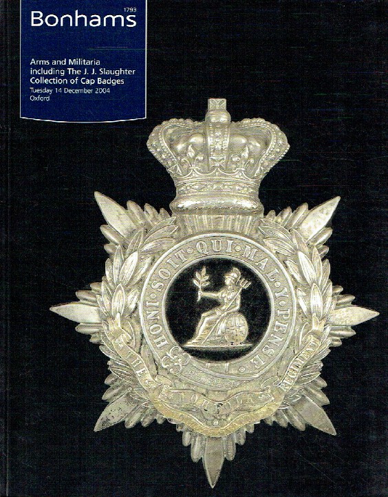 Bonhams December 2004 Arms and Militaria - Slaughter Collection Badges
