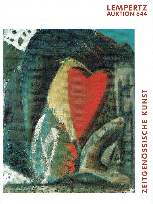 Lempertz November 1989 Contemporary Art (Digital only) Lempertz November 1989 Contemporary Art (Digital only)