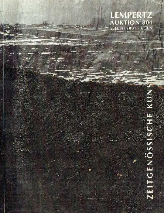 Lempertz June 2001 Contemporary Art