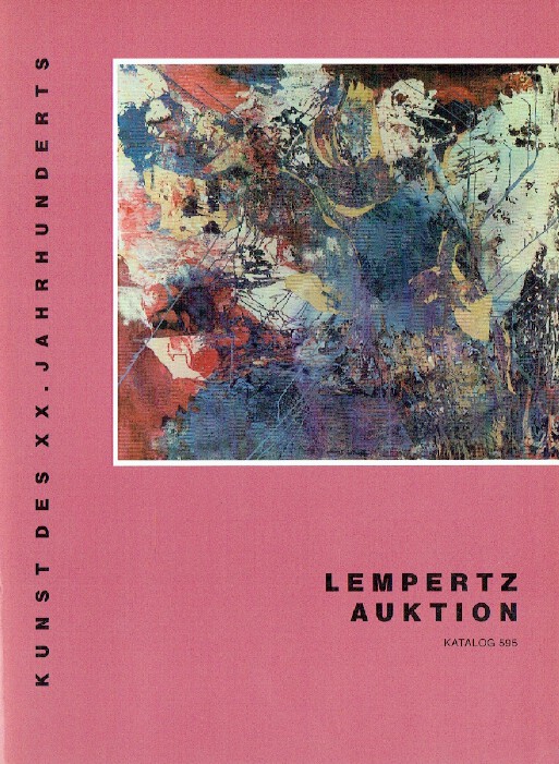 Lempertz May, June 1983 20th Century Art