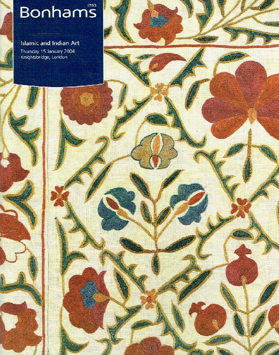 Bonhams January 2004 Islamic and Indian Art - Click Image to Close