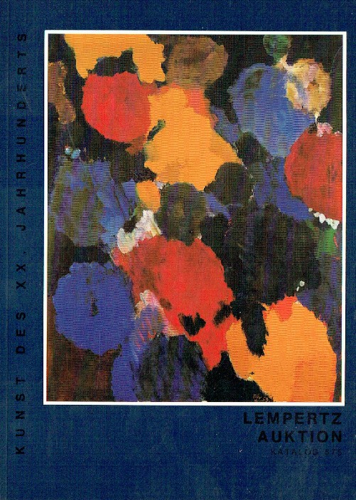 Lempertz November, December 1979 20th Century Art