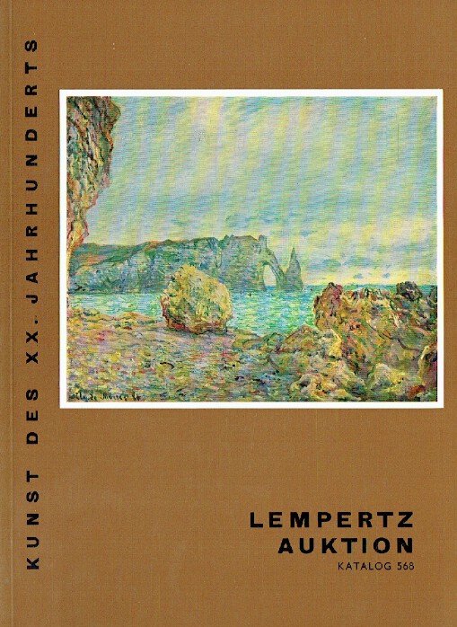 Lempertz November, December 1978 20th Century Art