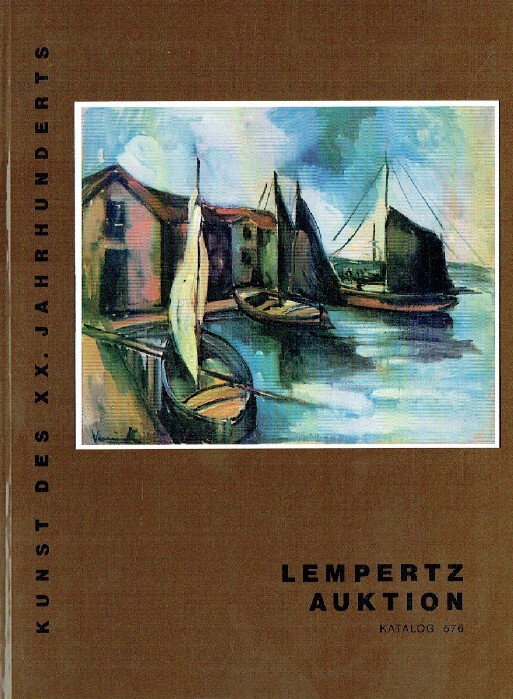 Lempertz May 1980 20th Century Art