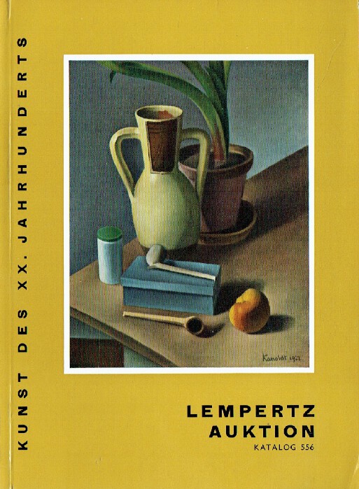 Lempertz November, December 1976 20th Century Art