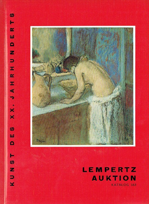Lempertz April, May 1978 20th Century Art