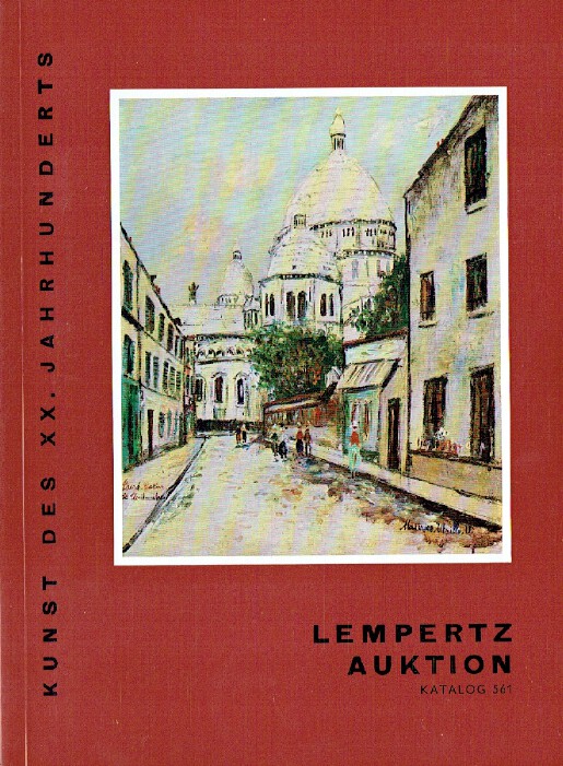 Lempertz November, December 1977 20th Century Art
