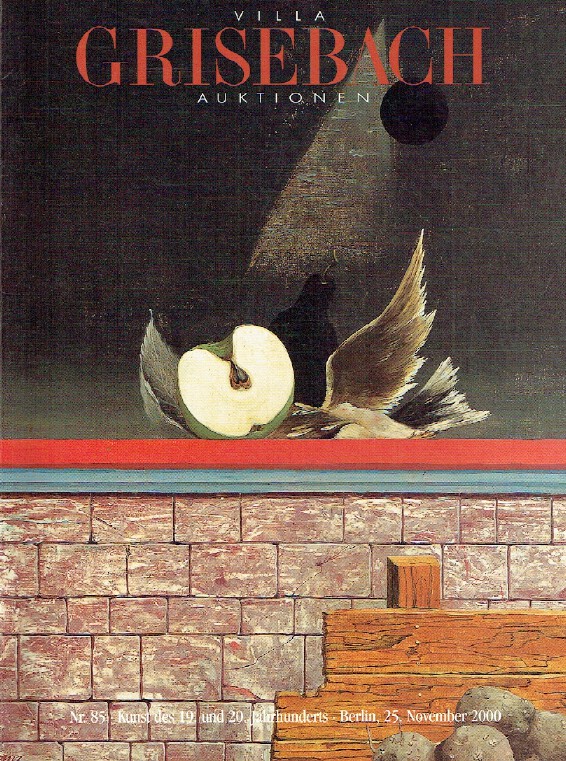 Grisebach November 2000 19th & 20th Century Art