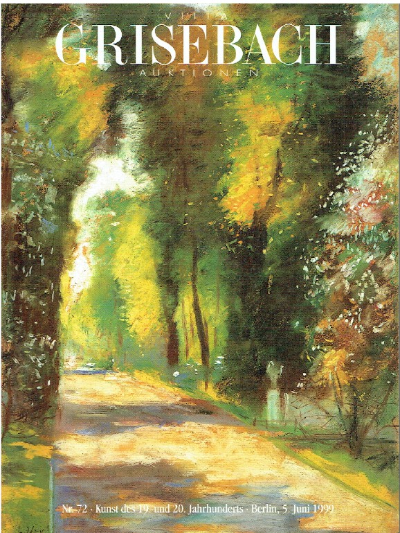 Grisebach June 1999 19th & 20th Century Art (Digital only)