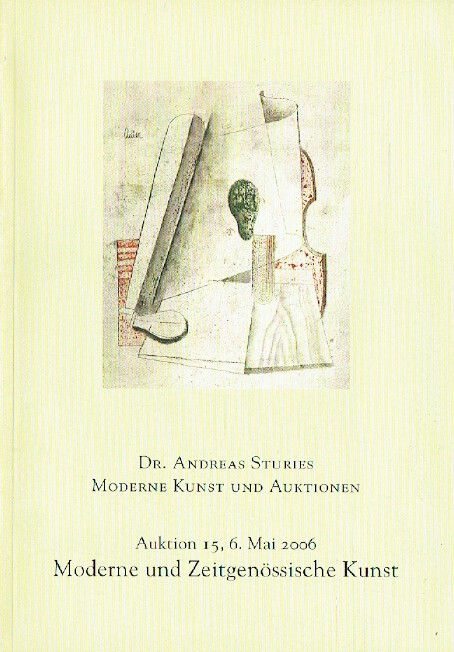 Andreas Sturies May 2006 Modern & Contemporary Art