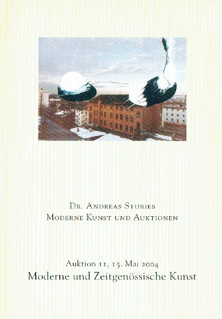 Andreas Sturies May 2004 Modern & Contemporary Art - Click Image to Close