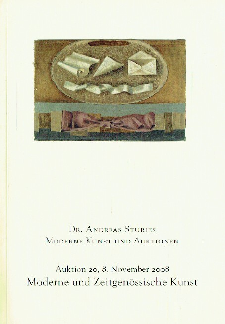 Andreas Sturies November 2008 Modern & Contemporary Art