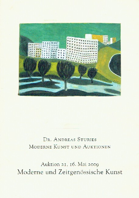 Andreas Sturies May 2009 Modern & Contemporary Art