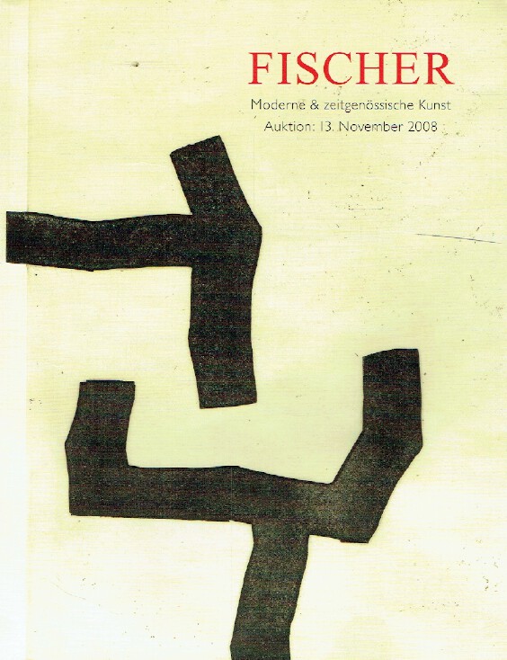 Fischer November 2008 Modern & Contemporary Art