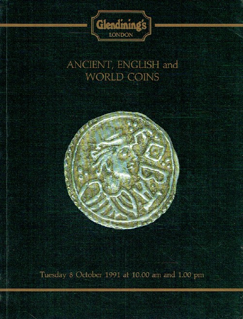 Glendinings October 1991 Ancient, English & World Coins (Digital only)