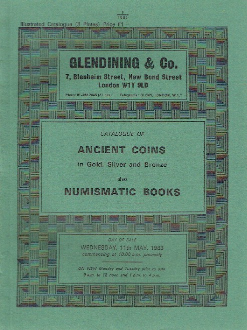 Glendinings May 1983 Ancient Coins in Gold, Silver and Bronze