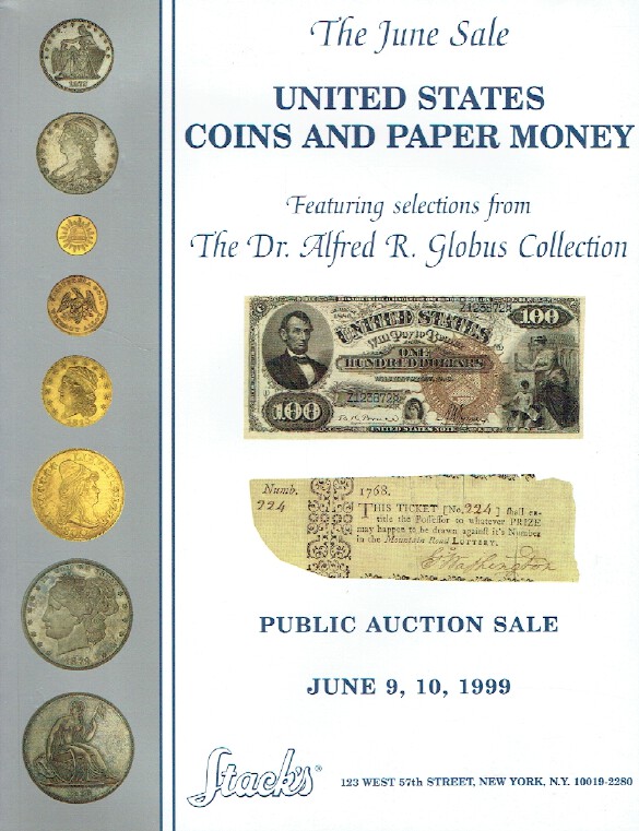 Ftacks June 1999 The June Sale - United States Coins & Paper Money