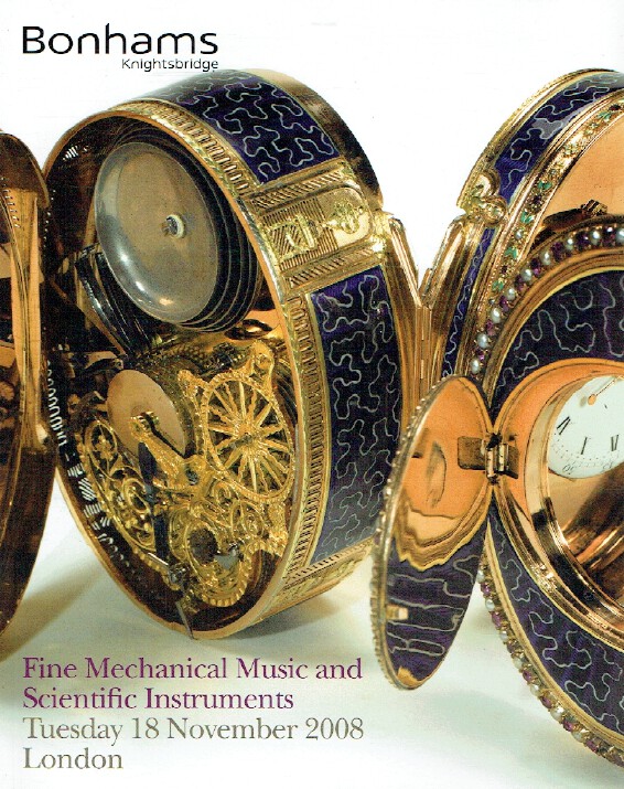 Bonhams November 2008 Fine Mechanical Music & Scientific Instruments