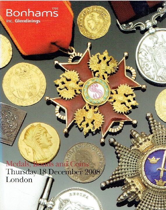Bonhams December 2008 Medals, Bonds & Coins