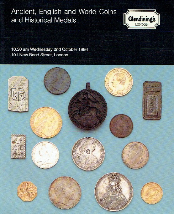Glendinings October 1996 Ancient, English & World Coins & Medals
