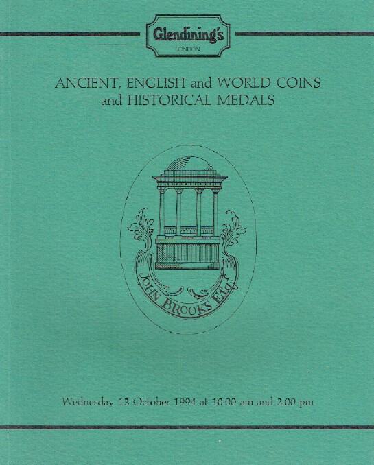 Glendinings October 1994 Ancient, English & World Coins & Medals