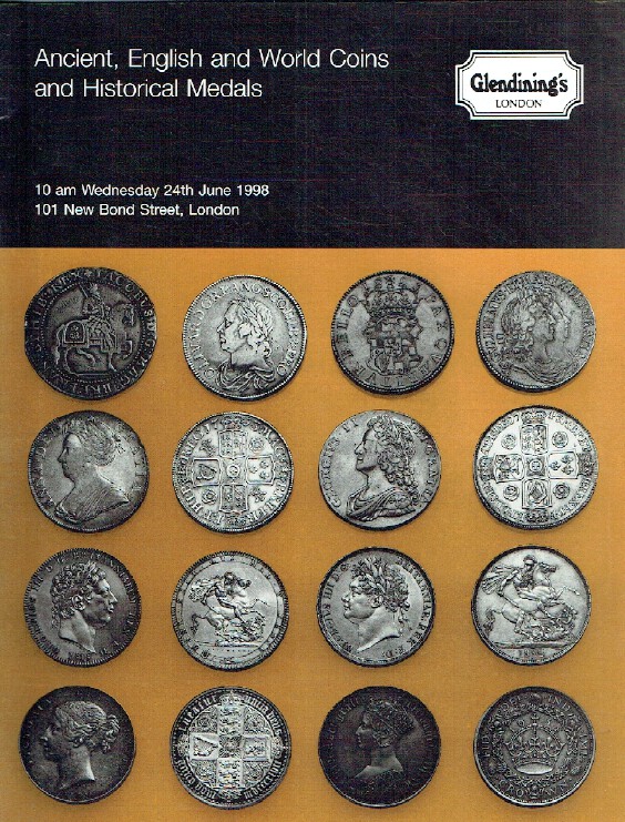 Glendinings June 1998 Ancient, English & World Coins & Medals